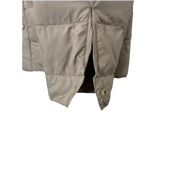 NEW! MENS NAVY YARD BEIGE QUILTED LIGHTWEIGHT JACKET. COLOR KHAKI SIZE X-LARGE - Picture 4 of 9